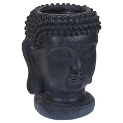 ProGarden Pot à fleurs Figurine de Bouddha 25x26x35 cm Anthracite