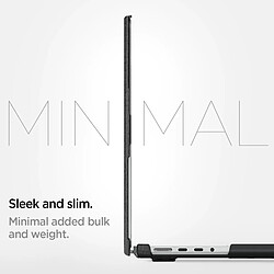 Spigen Sgp Spigen Urban Fit Coque Compatible avec Macbook Pro 16 Pouces 2021 - Noir pas cher