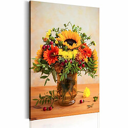 Paris Prix Tableau Imprimé Autumnal Flowers 80 x 120 cm 