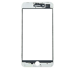 Avis Wewoo Pour iPhone 8 Plus Écran blanc Avant Lentille En Verre Extérieur avec Cadre Avant LCD pièce détachée