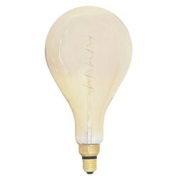 L'Héritier Du Temps Ampoule Poire Géante Standard à LED E27 Puissance 3W Lumière Ambrée 16x16x32cm