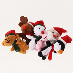 Finger Puppets Chapeau de Noël animaux