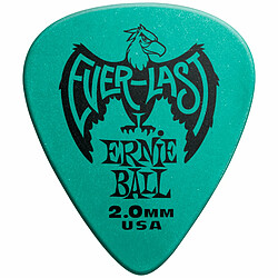 9196 Sachet de 12 Bleu Givré Delrin 2 mm Ernie Ball