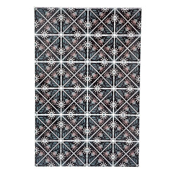 Atmosphera, Createur D'Interieur 2 stickers Mosaic 20 x 30 cm - Noir