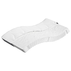 vidaXL Matelas à ressorts ensachés moyen 100x200 cm