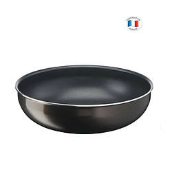 TEFAL L1507702 Ingenio Easy Plus Wok 26 cm, poignée non incluse, antiadhésif, fabriqué en France, tous feux sauf induction