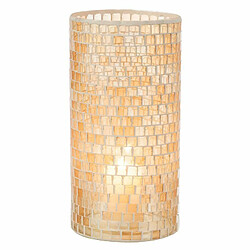 Paris Prix Vase Design Mosaïque Ronde 30cm Orange