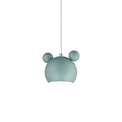 Universal Applique nordique aluminium mickey hills chambre d'enfant s'allume luminaire applique moderne pour l'intérieur E27 luminaire créatif (suspendu vert) 