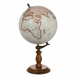 Paris Prix Statuette Déco sur Pied Globe 54cm Naturel 