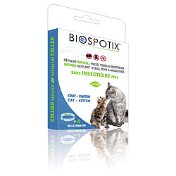 Collier Répulsif pour Chat et Chaton - Biospotix - 35cm