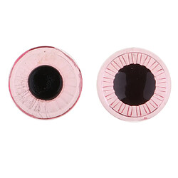 Avis Oeil en plastique pièces oeil puces diy eyechips pour middie blythe poupée rouge