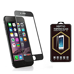 Xeptio Apple iPhone 7 / iPhone 8 4,7 : Protection d'écran FULL COVER en verre trempé noir