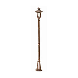 Elstead Lighting Lampe sur pied extérieur Chicago Patine Bronze Rouillé