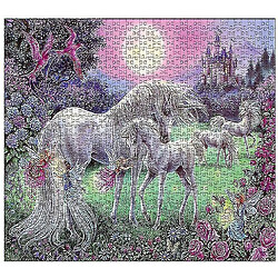 Universal Puzzle licorne Pegasus Puzzle, casse-tête éducatif de décompression, décoration murale 1000 pièces