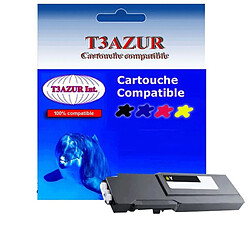 Toner compatible Dell C3760, C3765DNF, C3760DN, C3760N (593-11120) Jaune - T3AZUR