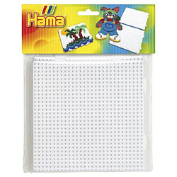 Hama - 4458 - Loisirs Créatifs - Midi Plaque - Sachet De 2 Grands Carrés