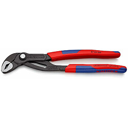 Knipex Cobra ? pince (slip-joint, 5 cm, 4,6 cm, Acier Chrome vanadium, DE Plastique, Bleu/Rouge)