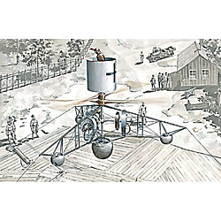 Roden PKZ-2 Helicopter Model Kit