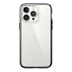 Speck Coque Presidio Perfect Clear Geo pour iPhone 14 Pro Max Noir transparent