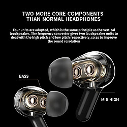 Avis Universal Nouveaux écouteurs TWS sans fil Bluetooth 5.0 écouteurs Touch Control Sport Bouchons d'oreilles HD Stéréo Anti Noise Casque Avec Mibro Casque Casque