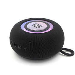 Yonis Enceinte Bluetooth Portable Lumineuse Et Puissante Pour Extérieur Enceinte Bluetooth Portable Lumière RGB Autonomie Longue Bluetooth 5.3 Noir YONIS