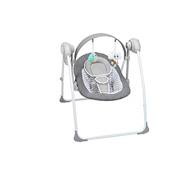 Fauteuil à Bascule Badabulle Comfort Swing Gris Blanc