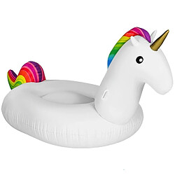 Wewoo Bouée Anneau de natation flottant en forme de licorne gonflable en de licorne, taille gonflée: 275 x 140 x 120cm