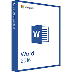 Microsoft Word 2016 - neuf & authentique - version complète - en téléchargement