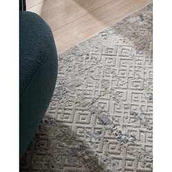 Avis Hadorn Tapis 240x240 Bleu Davos Fusion