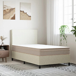 vidaXL Matelas à ressorts ensachés moyen 100x200 cm