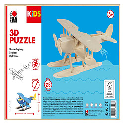 Marabu 0317000000002 Kids 3D Puzzle en Bois 28 pièces, env. 21 x 9 cm, Marron pas cher