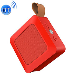 Wewoo Enceinte Bluetooth Haut-parleur extérieur sans fil A12 avec microphoneprise en charge du téléphone répondeur mains libresradio FM et carte Micro SD rouge