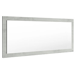 Mpc Miroir Aspect Béton Mat (hxlxp): 139 X 55 X 2