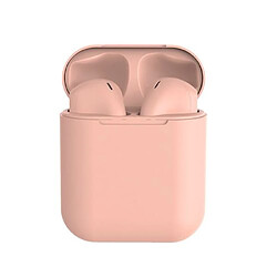 Écouteur Bluetooth inpods12 Twins Micro intra-auriculaire stéréo sans fil 5.0 - Rose