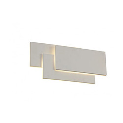 Luminaire Center Applique LED intégré Kiania Sable blanc 12,5 Cm