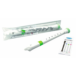 Recorder White/Green Nuvo