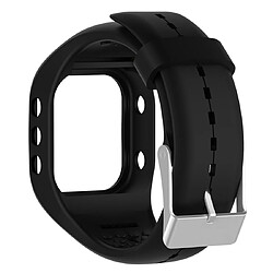 Wewoo Bracelet pour montre connectée en silicone Smart Watch POLAR A300 noir 