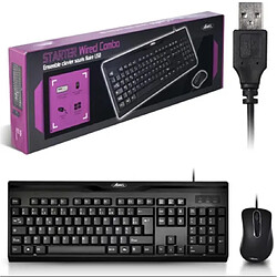 Advance Combo clavier + souris Starter Wired pas cher