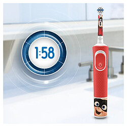 Acheter Oral-B 80337574 brosse à dents électrique Enfant Brosse à dents rotative oscillante Multicolore