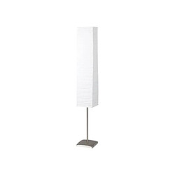 Brilliant (Lighting) Lampadaire 1 lumière NERVA 2x40W E14 TITANE BLANC