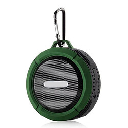 Yonis Enceinte Bluetooth Étanche IP65 Mains-Libres Portable Enceinte Waterproof Bluetooth Portable IP65 Mains-Libres Son Haute Fidélité Vert YONIS