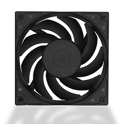 Wewoo Ventilateur de refroidissement de pour radiateur CPU F120 noir