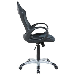 Acheter Beliani Chaise de bureau Gris iCHAIR