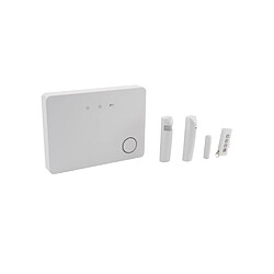 SMARTWARES Pack alarme maison GSM connectée évolutive sans fil HA701IP