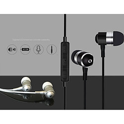 Avis Shot Ecouteurs Metal pour OPPO Reno Z avec Micro et Telecommande Reglage Son Kit Main Libre INTRA-AURICULAIRE (BLANC)