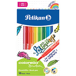 Pelikan Feutre colorella brushpen, étui en carton de 10 () 