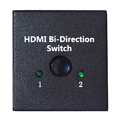 4K HDMI Répartiteur 1x2 HDMI Splitter 1 Entrée 2 Sorties Distributeur 2 voies HDMI Ver 1 Soutien 3D