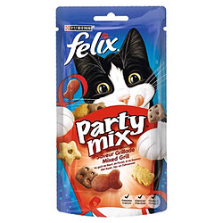 Friandises Party Mix Saveur Grillade pour Chat - Felix - 60g