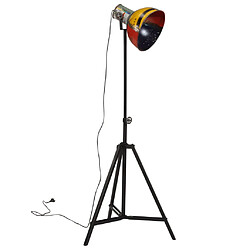 vidaXL Lampadaire 25 W multicolore 61x61x90/150 cm E27