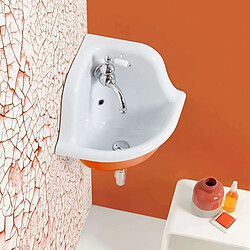 Bleu Provence True Colors - Lavabo École - Orange TRUE COLORS - LAVABO RéTRO - Vasques - Orange - 42x42x40CM